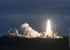 <strong>Ok pour le Vol Ariane 223</strong><br />4e lancement de l'année, et 2e avec Ariane. Mercredi 27 mai 2015, Ariane décolle avec deux satellites de télévision directe haute définition : Directv-15 et Skym-1. Copyright 2015 ESA-CNES-ARIANESPACE/Optique vidéo du CSG - S MARTIN