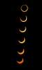 <strong>Eclipse annulaire</strong><br />22 septembre 2006 à Kourou - Photomontage Alain Llamas.