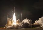 <strong>Vol 241 Ariane 5</strong><br />Vol du 25 janvier 2018 - Copyright 2018 ESA - CNES - ARIANESPACE/OPTIQUE / vidéo du CSG - JM GUILLON