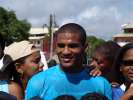 <strong>Florent Malouda</strong><br />Le 19 juillet 2006, à Kourou