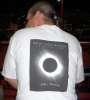 <strong>Eclipse annulaire</strong><br />21 septembre 2006. T-shirt d'un scientifique de l'université du Dakota venu observer l'éclipse à Kourou. Photo blada.