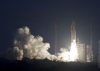 <strong>Ariane 5-ECA vol 201</strong><br />22 avril 2011 - c)2011 ESA-CNES-ARIANESPACE / Optique Vidéo du CSG - S MARTIN