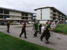 <strong>Kourou 06</strong><br />Exercice dans les rues de Kourou, 19 janvier 2005