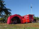 <strong>Pirogues04</strong><br />Course de pirogues organisée par Terre de Jeux sur la plage de Kourou