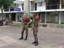 <strong>Kourou 06</strong><br />Exercice dans les rues de Kourou, 19 janvier 2005