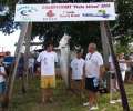 <strong>La pesée du Tarpon</strong><br />Retour de pêche dimanche 28 août à la station Total de Pariacabo à Kourou. La plus belle prise de la 2ème manche de pêche en mer aux îles du Salut organisée par le Tarpon Club de Guyane :
Un tarpon de 1,76 mètres et 75 kilos !! 