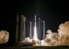 <strong>Vol 16 Vega</strong><br />Décollage réussi pour le lanceur Vega dans la nuit du 2 septembre. 
Copyright 2020 ESA - CNES - ARIANESPACE/Optique Vidéo du CSG - JM GUILLON