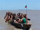 <strong>Pirogues31</strong><br />Course de pirogues organisée par Terre de Jeux sur la plage de Kourou