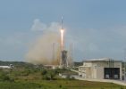 <strong>Lancement Soyus VS18</strong><br />Lancement Soyouz depuis Sinnamary le 9 mars 2018. Arianespace a lancé avec succès quatre satellites supplémentaires O3b de la constellation opérée par SES Networks. Copyright 2018 ESA-CNES-Arianespace /Optique vidéo du CSG - S MARTIN