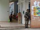 <strong>Kourou 06</strong><br />Exercice dans les rues de Kourou, 19 janvier 2005