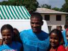 <strong>Florent Malouda</strong><br />Le 19 juillet 2006, à Kourou