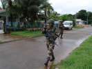 <strong>Kourou 06</strong><br />Exercice dans les rues de Kourou, 19 janvier 2006